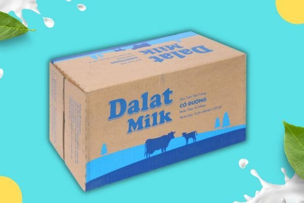 Ưu điểm của thùng đựng sữa bằng giấy Carton 