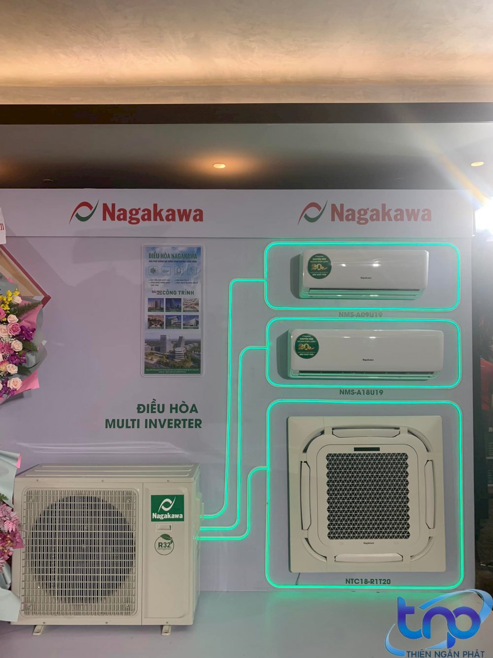 Máy lạnh Nagakawa với mẫu mã hiện đại