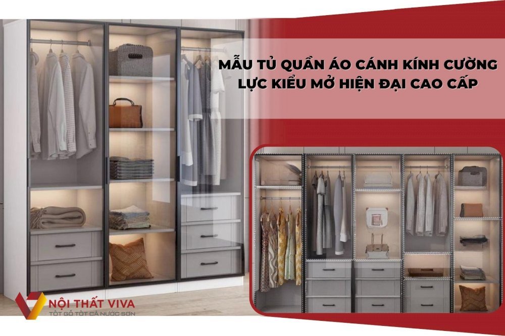 Báo Giá Tủ Quần Áo Cánh Kính Đẹp Rẻ, Giá Tận Xưởng Được Yêu Thích Nhất