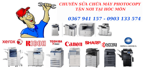 sửa chữa máy photocopy tại hóc môn