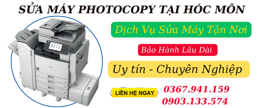 Sửa máy photocopy tận nơi tại hóc môn