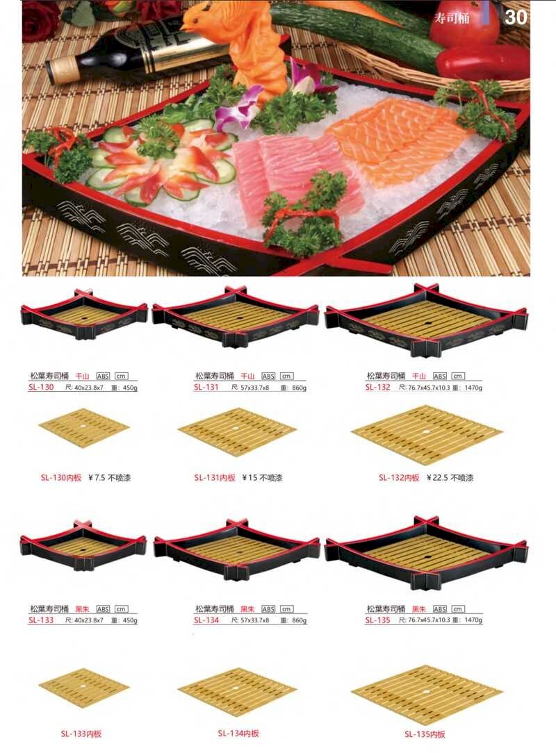 Khay mành sashimi