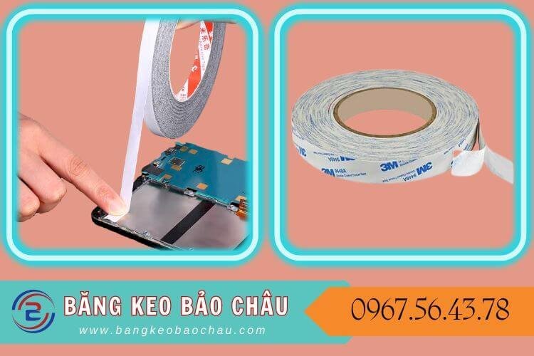 Băng keo 2 mặt - Cố định màn hình với thân máy