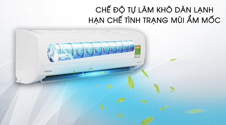 Điều hòa treo tường Toshiba nhiều chế độ hiện đại