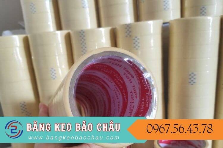 Công dụng của băng keo giấy dán thùng Bảo Châu