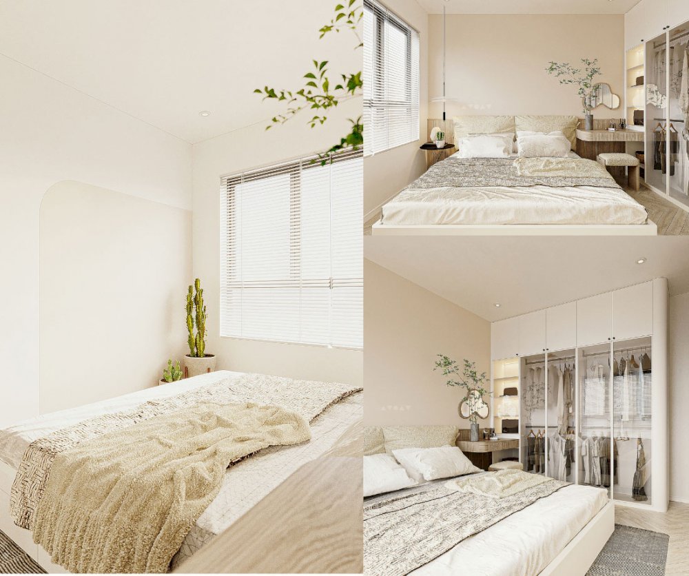Thiết kế phòng ngủ nhỏ với phong cách Scandinavia