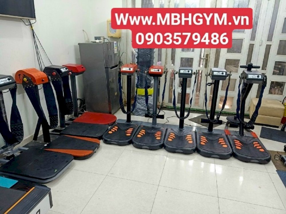 Máy massage bụng MBHGYM M150new ĐẦU ĐỎ