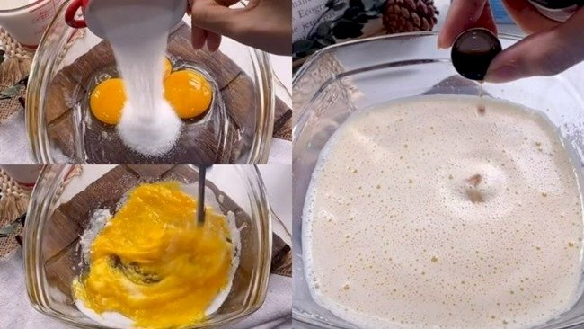 Cách làm phần bánh kem ít ngọt