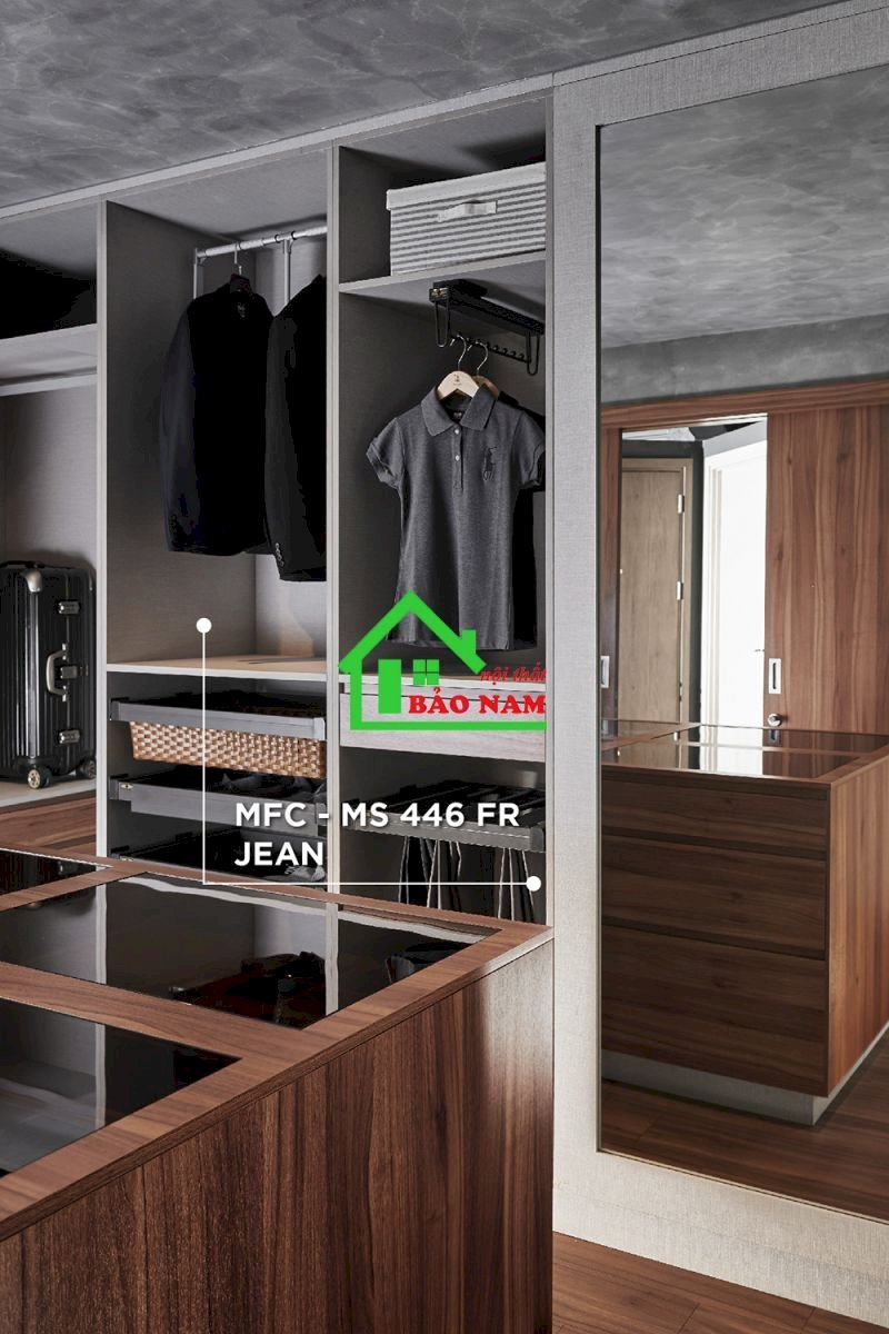 Tủ quần áo thiết kế với hệ thống lưu trữ thông minh
