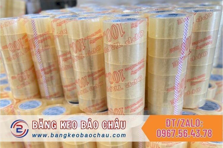 Vì sao khách hàng luôn chọn băng keo trong opp 5f.100yds từ Băng Keo Bảo Châu