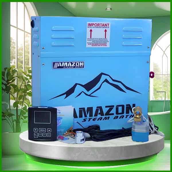 Máy xông hơi Amazon ATP-9kw xả tự động 