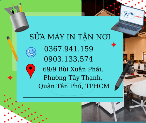 Sửa máy in tận nơi tại Thủ Đức