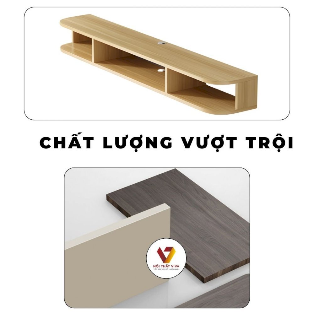 Mẫu Kệ Tivi Treo Tường Đơn Giản Thiết Kế Đẹp Mắt Giá Rẻ Hợp Lý