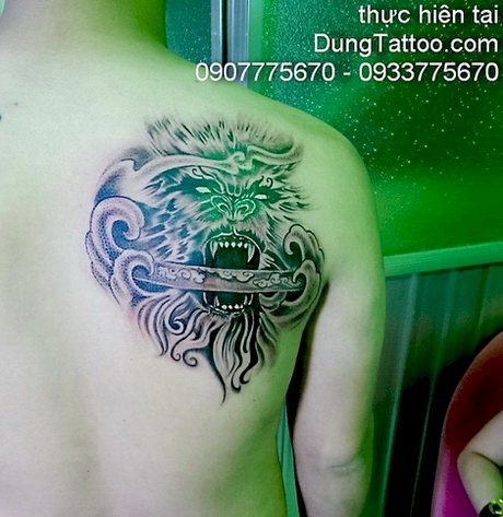 Tác phẩm cover kín tay cá chép hoá rồng  Tattoo Hoang Son  Facebook