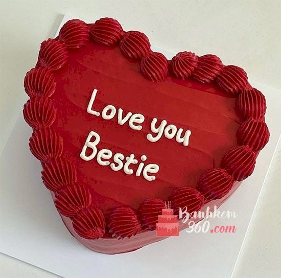 Ghép ảnh vào bánh sinh nhật hình trái tim màu hồng đẹp nhất ⋆ Ghép Ảnh  Online