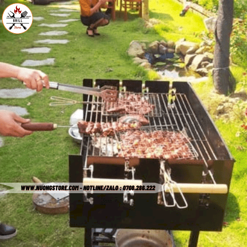 BBQ Acter CK350 bếp nướng than hoa tiệc ngoài trời dùng cho gia đình