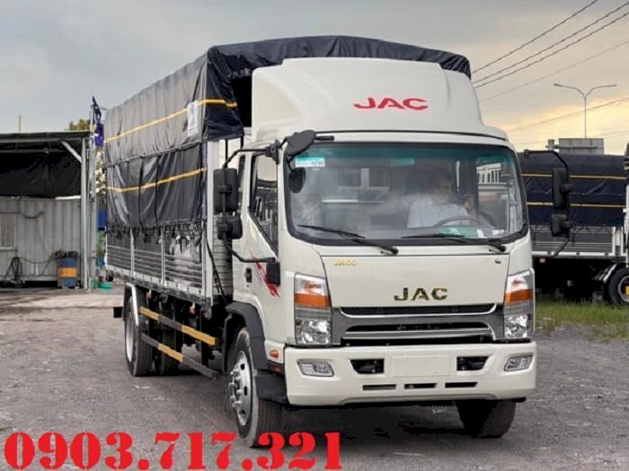 Bán trả góp xe tải Jac N900 mới 2023 tải trọng 9T1 động cơ Cummins Mỹ
