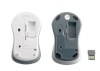 Coolermaster Accu-Mouse (wireless)  C-WM01-W2 (White, Gray w/ green scroll wheel)_small 0
