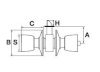 Khóa tay nắm tròn CA5227 US32D (Inox mờ)_small 0