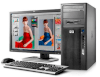 HP Workstation z200 - FL974UT (1 x Intel Celeron G1101 2.26 GHz, RAM 2 GB, HDD 1 x 160 GB, DVD±RW (±R DL) / DVD-RAM, HD Graphics, Windows 7 Pro, Không kèm màn hình) - Ảnh 3
