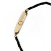 Đồng hồ AK Anne Klein Women's 109416BKBK Swarovski Crystal Accented Gold-Tone Black Ceramic Watch_small 1