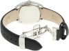 Đồng hồ Bulova Women's 96R140 Precisionist Tanglewood Diamond Black Leather Watch_small 1
