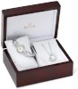 Bulova Women's  Crystal Pendant and Bracelet Boxed Set White Dial Watch 96X006_small 2