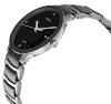 Rado Women's R30934712 Centrix Black Ceramic Bracelet Watch - Ảnh 3