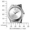 Movado Men's 0606379 Luno Sport Stainless-Steel Silver Round Dial Bracelet Watch _small 1