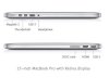 Apple Macbook Pro Retina (ME665LL/A) (Early 2013) (Intel Core i7-3740QM 2.7GHz, 16GB RAM, 512GB SSD, VGA NVIDIA GeForce GT 650M / Intel HD Graphics 4000, 15.4 inch, Mac OS X Lion) - Ảnh 3