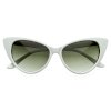 Super Cateyes Vintage Inspired Fashion Mod Chic High Pointed Cat-Eye Sunglasses_small 4
