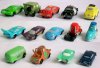 Unique Disney Cars 14 Piece Set of Mini Micro 1" Cars Including Sally, Sheriff, Ramon, Sarge, The King, Chick Hicks, Fillmore, Lugi, Guido, Flo, Hudson Hornet, Mater, McQueen and More - New in Individual Packages_small 0