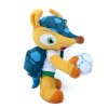 2014 Brazil World Cup Fuleco Plush Toy 22cm/8.66in Holding the Ball_small 0