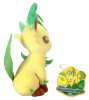 Takaratomy Pokemon N-48 Leafeon/Leafia Best Wishes 8.5" Plush Doll_small 2