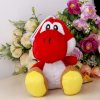 Super Mario Cartoon Cute Sit Yoshi Dragon Plush Doll Toy Red_small 0