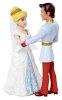 Disney Princess Little Kingdom Magiclip Cinderella Fairytale Wedding Dolls_small 0
