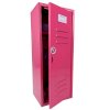 18 Inch Doll Clothes Locker fit for American Girl Doll Bed Rooms & More! 18" Doll Furniture of Pink Metal Doll Locker_small 1