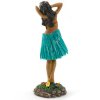 Lelani Dashboard Hula Doll - Flower Placing Pose / Green_small 1