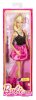 Barbie Fashionista Party Glam Barbie Doll, Pink and Black Dress_small 3