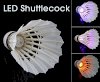 Dark Night LED Badminton Shuttlecock Birdies Lighting_small 0