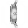 Đồng hồ nữ Michael Kors Mini Parker Pavé Silver-Tone Watch MK5615_small 0