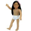 18 Doll, Julia Doll, 18 Inch Dark Brown Doll, Jointed Arms/Legs & Soft Body_small 0