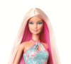 Barbie Hairtastic Blue Dress Long Blonde Hair Doll_small 1