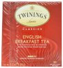 Twinings English Breakfast Tea, Tea Bags, 50-Count Boxes (Pack of 6)_small 1