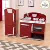 KidKraft Cranberry Retro Kitchen and Refrigerator - Ảnh 7