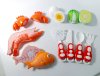 Kitchen Fun Seafood Hot Pot Dinner Cutting Food Playset for Kids with Egg and Vegetable_small 1