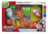 Cutting Vegetables, Fish & Chicken Play Food Playset for Kids with Cutting Board Set_small 1