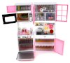 'Modern Kitchen 16' Battery Operated Toy Kitchen Playset, Perfect for Use with 11-12" Tall Dolls_small 0