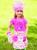 Manual Woodworkers Izzy Collection Cute as a Bug Kids 3-Piece Apron Set_small 0