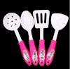 Plastic Child Kids Kitchen Cookware Food Play Spoon Pan Pot Toy Set_small 3